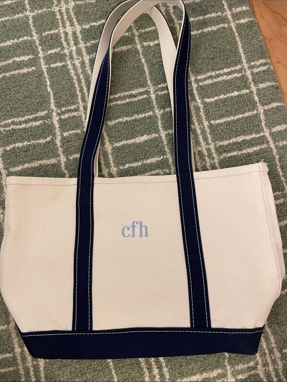 LLBean boat tote